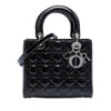 Dior Medium Patent Cannage Lady Dior Secondhand