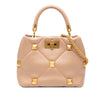 Valentino Small Nappa Roman Stud The Handle Bag Secondhand