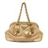 Prada Cinghiale Trimmed Paglia Shoulder Bag Secondhand