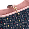 Gucci Limited Edition Small GG Embroidered Denim Floral Jackie 1961 Crossbody Secondhand