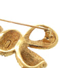 Dior Gold Plated Strass Bow Brooch Secondhand