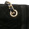 Chanel Quilted Suede Tassel Flap Secondhand