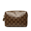 Gucci GG Crystal Cosmetic Pouch Secondhand