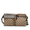 Gucci GG Canvas Double Pocket Belt Bag Secondhand