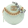 Chanel Lambskin 19 Round Clutch with Chain Secondhand