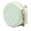 Chanel Lambskin 19 Round Clutch with Chain Secondhand
