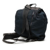 Bottega Veneta Canvas and Nappa Intrecciato Flap Backpack Secondhand