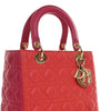 Dior Medium Bicolor Lambskin Cannage Lady Dior Secondhand