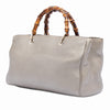 Secondhand Gucci Medium Calfskin Bamboo Shopper Satchel
