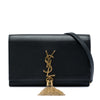 Secondhand Saint Laurent Smooth Calfskin Monogram Kate Tassel Chain Wallet