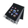 Louis Vuitton Wool and Cashmere Echarpe City Alps Logo Patch Scarf Secondhand