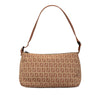 Fendi Zucchino Canvas Pochette Secondhand