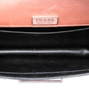 Prada Saffiano Trimmed Metallic City Calf Cahier Crossbody Secondhand