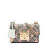 Gucci Small GG Supreme Berry Padlock Crossbody Secondhand