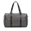Fendi Zucchino Canvas Boston Bag Secondhand