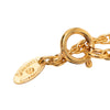 Chanel CC Gold Plated Rue Cambon Medallion Pendant Necklace Secondhand