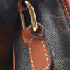 Celine Medium Triomphe Coated Canvas Folco Crossbody Secondhand