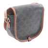 Celine Medium Triomphe Coated Canvas Folco Crossbody Secondhand