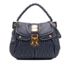 Secondhand Miu Miu Matelasse Nappa Coffer Satchel