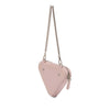 Prada Mini Crystal Embellished Satin and Leather Triangle Pouch Secondhand