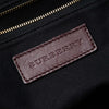 Burberry House Check Trimmed Leather Big Crush Convertible Tote Secondhand