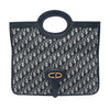 Dior Oblique Canvas Fold Over Clutch Secondhand