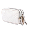 Gucci Mini GG Marmont Matelasse Calfskin Triple Zip Crossbody Secondhand