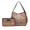 Burberry Small Haymarket Check Coated Canvas Canterbury Tote Secondhand