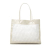 Fendi Coated Canvas Trimmed Zucca Mesh Tote Secondhand