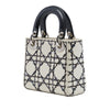 Secondhand Dior Mini Calfskin Cannage Sequin Lady Dior