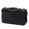 Chanel CC Horizontal Quilted Lambskin Double Flap Secondhand