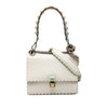 Fendi Small Scalloped Leather Kan I Satchel Secondhand