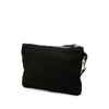 Prada Canvas Canapa Logo Wristlet Pouch Secondhand