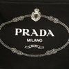 Prada Canvas Canapa Logo Wristlet Pouch Secondhand