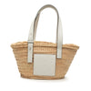 LOEWE Small Raffia Anagram Basket Tote Secondhand