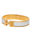 Hermès Narrow Enamel Clic H Bracelet PM Secondhand