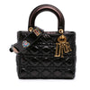 Dior Small Crinkled Patent Cannage My ABCDior Lady Dior Secondhand