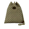 Gucci GG Supreme Drawstring Backpack Secondhand