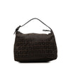 Fendi Zucchino Canvas Handbag Secondhand