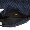 Chanel Large Chevron Tweed Sequin 19 Flap Secondhand