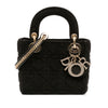 Dior Mini Velvet Cannage Lady Dior Secondhand