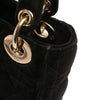 Dior Mini Velvet Cannage Lady Dior Secondhand
