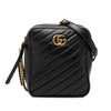 Gucci GG Marmont Matelasse Leather Double Zip Crossbody Secondhand