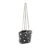 Secondhand Chanel Mini Quilted Lambskin About Pearls Drawstring Bucket Bag