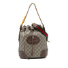 Gucci GG Supreme Neo Vintage Drawstring Bucket Bag Secondhand