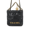 Secondhand Chanel Mini Shiny Calfskin 22 Handbag