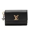 Louis Vuitton Mini Calfskin LV Bloom Trifold Wallet Secondhand