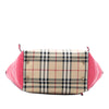 Burberry Small Haymarket Check Canvas and Leather Canterbury Tote Secondhand