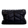 Secondhand Saint Laurent Medium Matelasse Lambskin Monogram Loulou Puffer Shoulder Bag