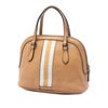 Gucci Mini Calfskin Web Dome Satchel Secondhand